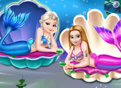 Frozen Elsa e Anna Sereias